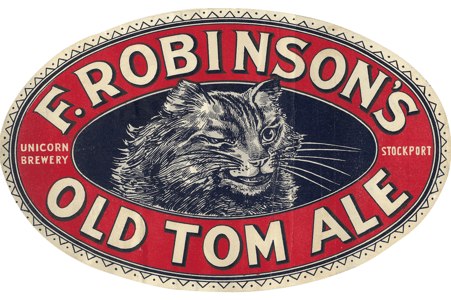 Historic Old Tom label from 1930's