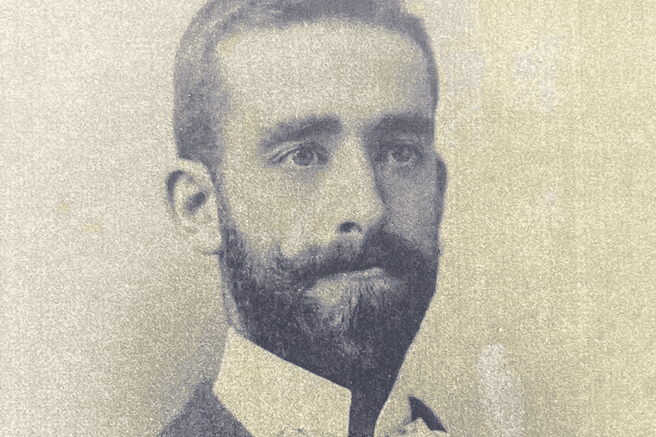 A portrait of Head Brewed Alfred Munton circa 1900s